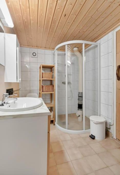 Farmroom With Sauna And Aurora Narvik Exterior photo